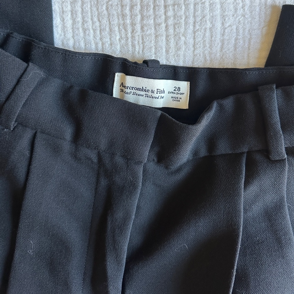 Abercrombie & Fitch Black Sloane Tailored Pant